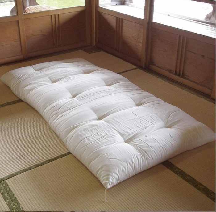 Futon mattress japonais matelas remplissage coton biologique fabriqué